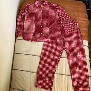 Uniqlo Cotton Flannel Pajama Set
